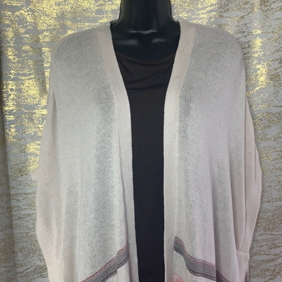 RD Style Cream/Pink Knitted Open Sweater/Cardigan Size S - Picture 3 of 14